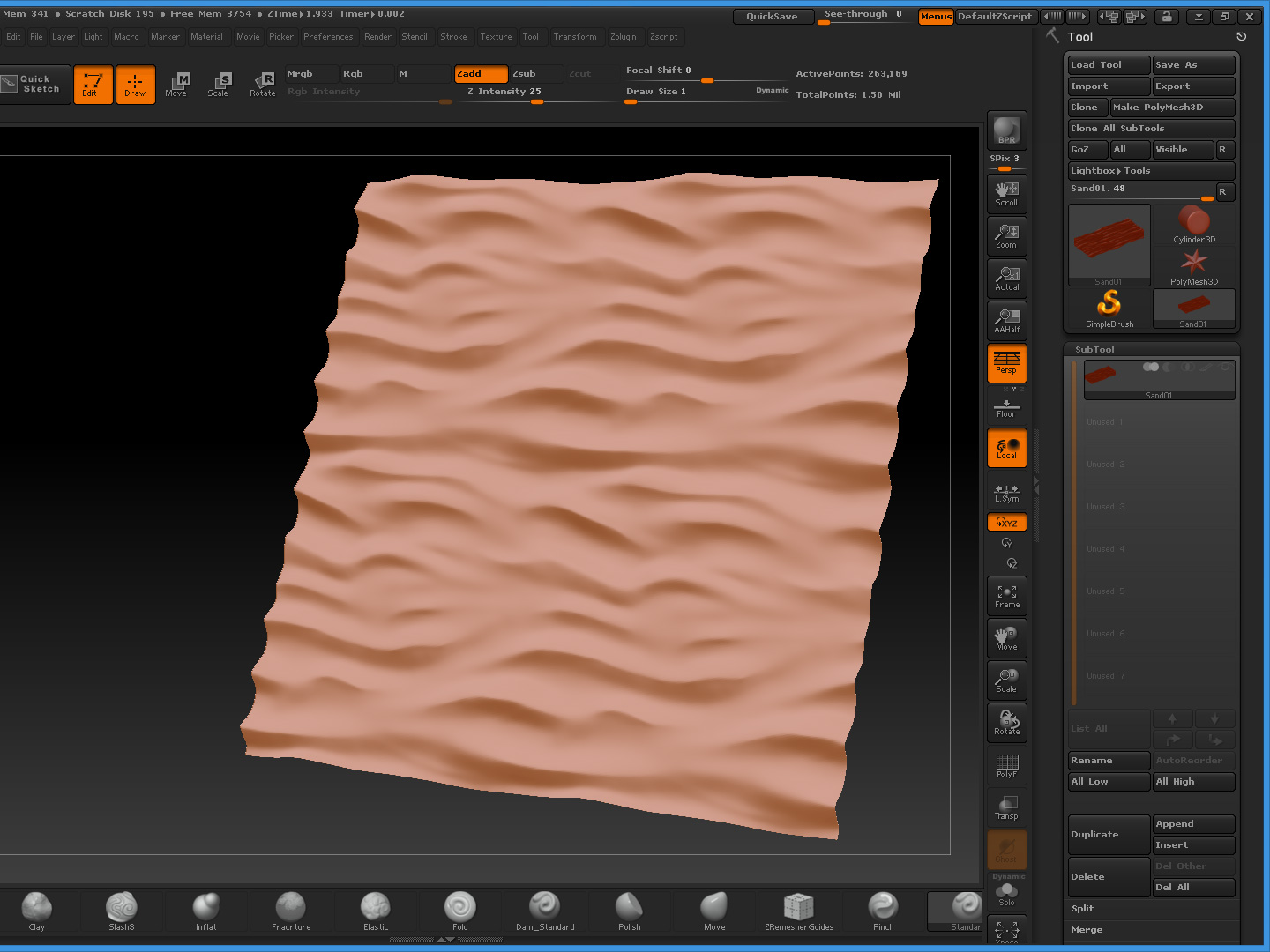 zbrush core applying texture to model